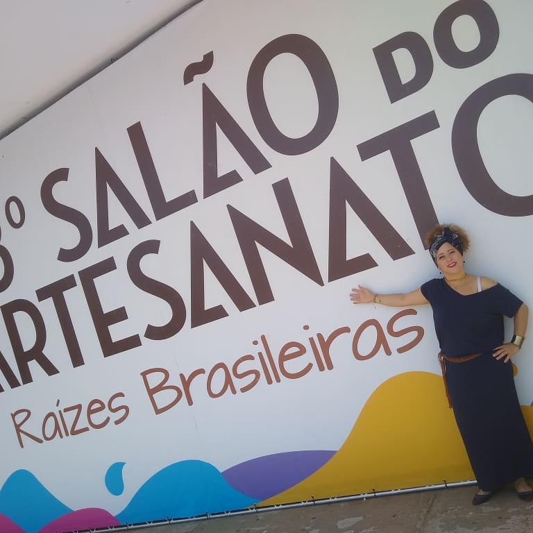 Stand no Salão do Artesanato